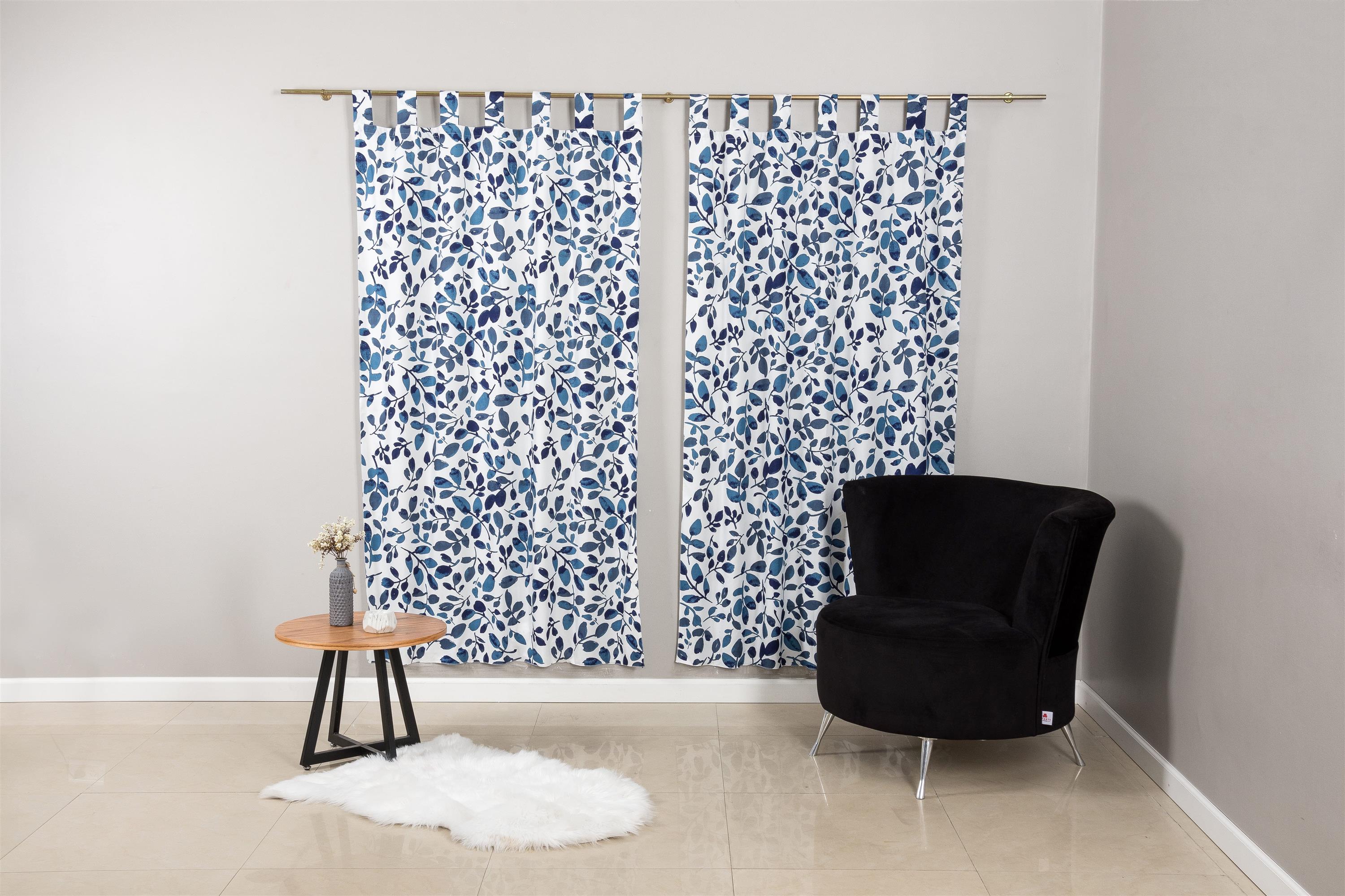 Cortina de Ambiente - Cotton Touch Estampada